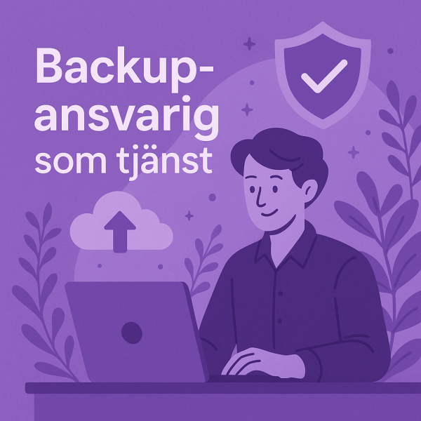 Backupansvarig som tjänst
